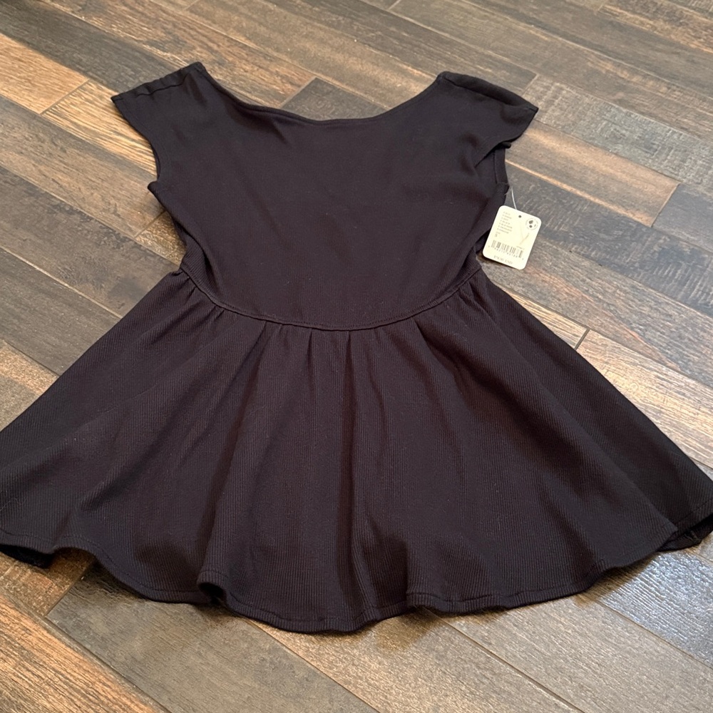 Free People Low Back Peplum Top - Picture 5 of 7